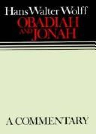 Obadiah and Jonah