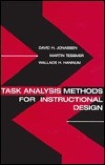 Task Analysis Methods for Instructional Design