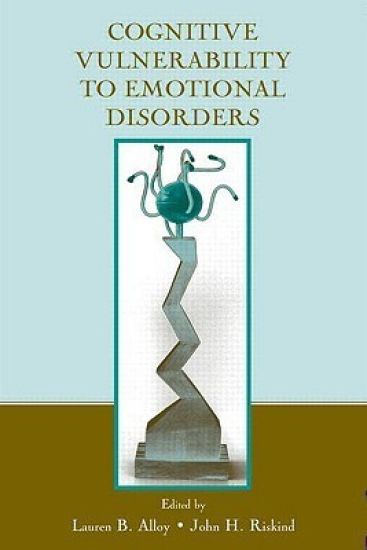 Cognitive Vulnerability to Emotional Disorders – Lauren B. Alloy, kirjan kansikuva