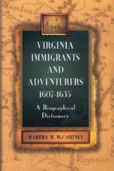 Virginia Immigrants and Adventurers, 1607-1635