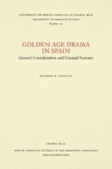 Golden Age Drama in Spain