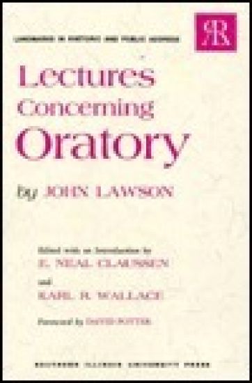 Lectures Concerning Oratory/Facsimile Edition