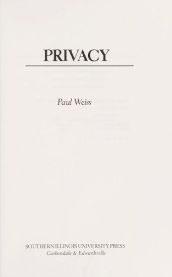 Privacy