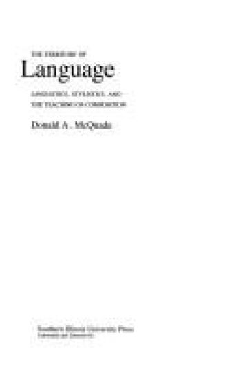 The Territory of Language