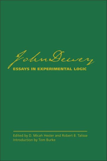 Essays in Experimental Logic – John Dewey, kirjan kansikuva