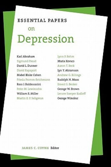 Essential Papers on Depression