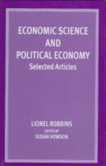 Economic Science and Political Economy