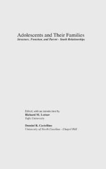 Adolescents and Their Families