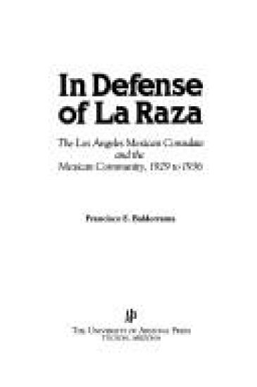 In Defense of La Raza