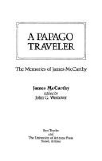 A Papago Traveler