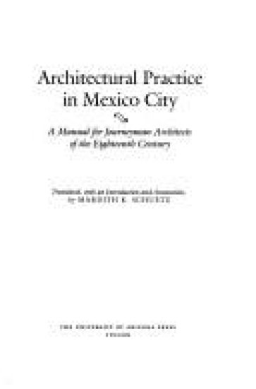 Architectural Practice in Mexico City