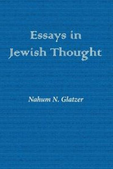 Essays in Jewish Thought