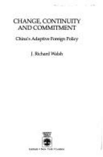 Change, Continuity, and Commitment