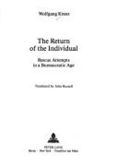 The Return of the Individual