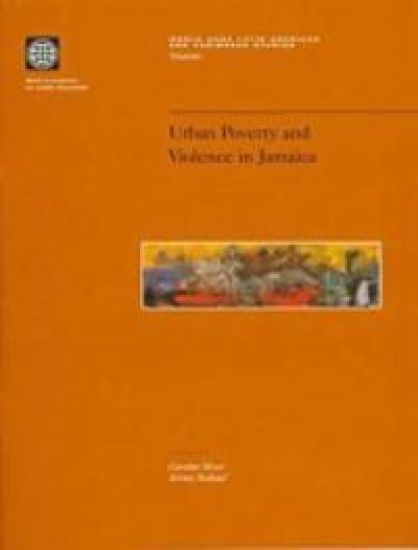 Urban Poverty and Violence in Jamaica – Caroline O. N. Moser, kirjan kansikuva
