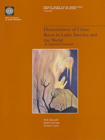 Determinants of Crime Rates in Latin America and the World – World Bank, kirjan kansikuva