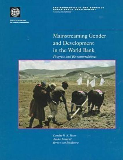Mainstreaming Gender and Development in the World Bank – World Bank, kirjan kansikuva