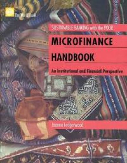 Microfinance Handbook – World Bank, kirjan kansikuva