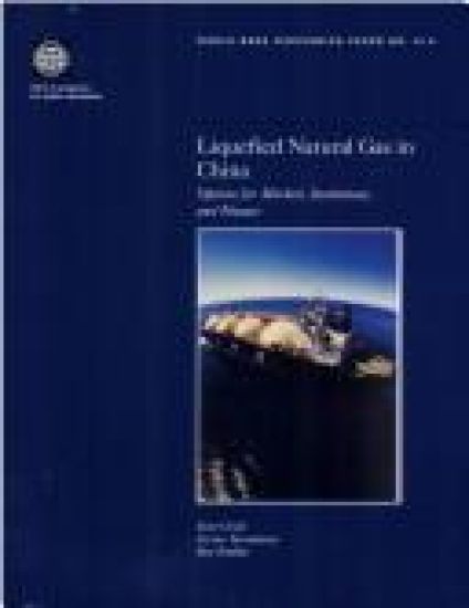 Liquefied Natural Gas in China – Dean Girdis, kirjan kansikuva