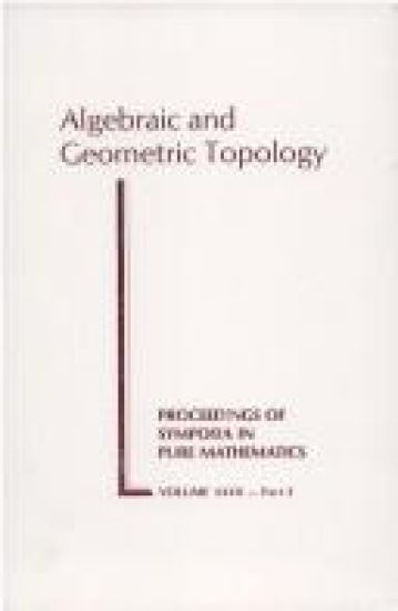 Algebraic and Geometric Topology