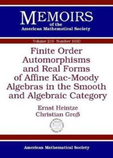 Finite Order Automorphisms and Real Forms of Affine Kac-Moody Algebras in the Smooth and Algebraic Category