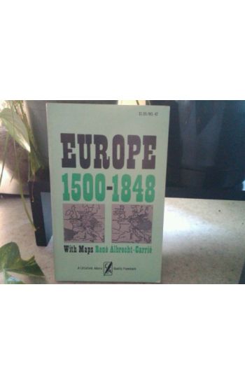 Europe, Fifteen Hundred to Eighteen Forty-Eight