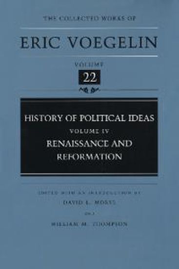 History of Political Ideas (CW22)