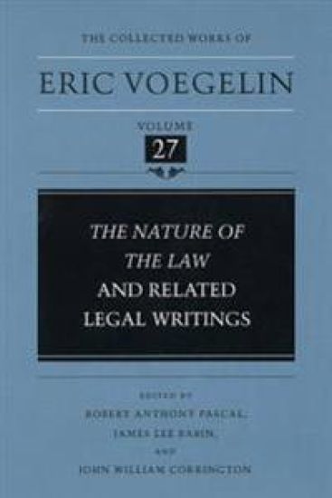 Nature of the Law and Related Legal Writings (Cw27)