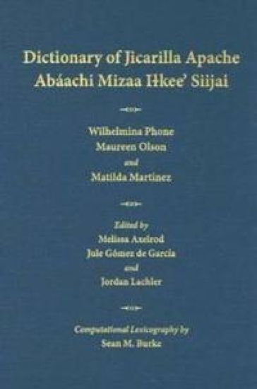 Dictionary of Jicarilla Apache