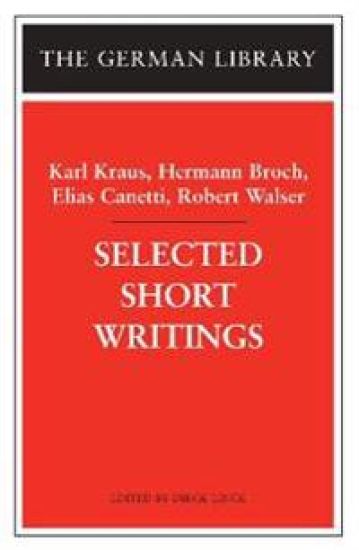 Selected Short Writings
