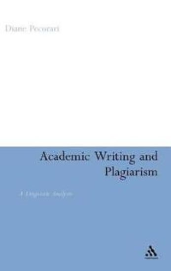 Academic Writing and Plagiarism