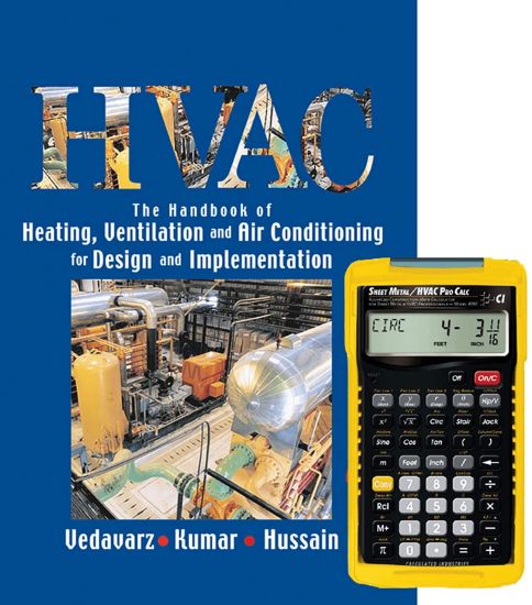 Hvac - the Handbook of Heating, Ventilation and Air Conditioning for Design and Implementation + 4090 Sheet Metal / Hvac Pro Calc Calculator