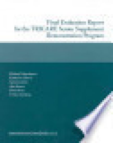 Final Evaluation Report for the TRICARE Senior Supplement Demonstration Program 2002