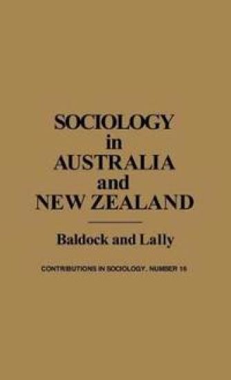 Sociology in Australia and New Zealand