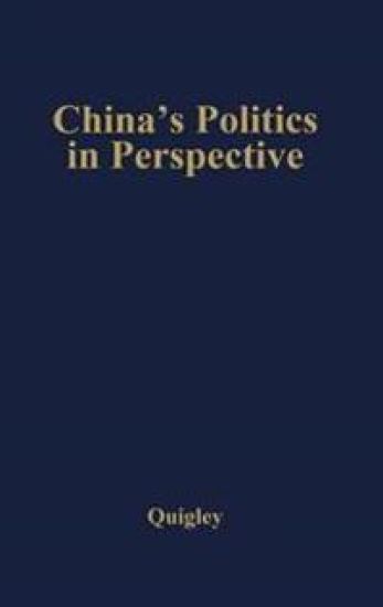 China's Politics in Perspective