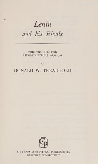Lenin and His Rivals