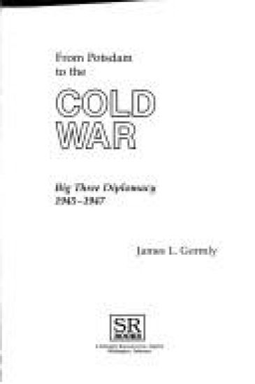 From Potsdam to the Cold War