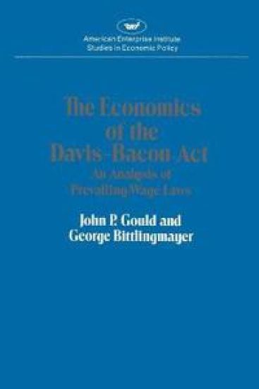 Economics of the Davis-Bacon Act