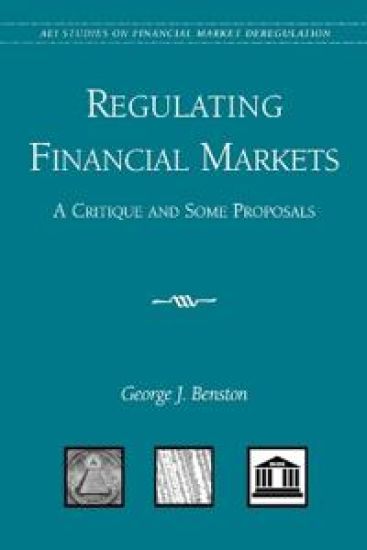 Regulating Financial Markets