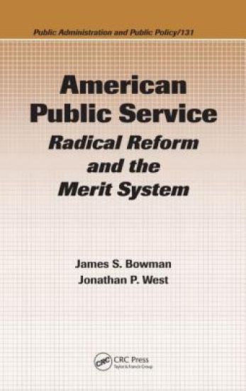 American Public Service – James S. Bowman, kirjan kansikuva