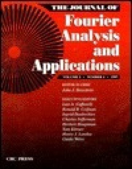 Journal of Fourier Analysis and Applications Special Issue