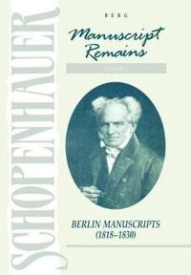 Schopenhauer: Manuscript Remains (V3)