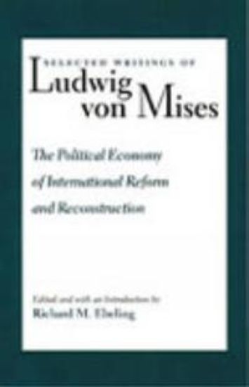 Political Economy of International Reform & Reconstruction