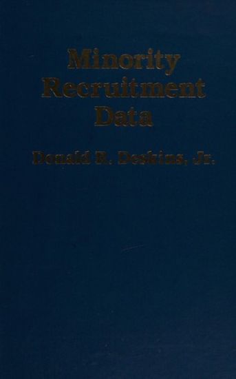 Minority Recruitment Data