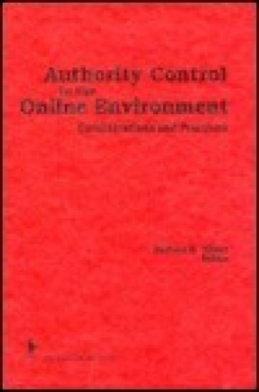 Authority Control in the Online Environment