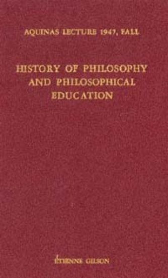 History of Philosophy and Philosophical Education