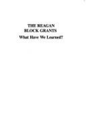 Reagan Black Grants