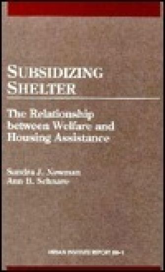 Subsidizing Shelter