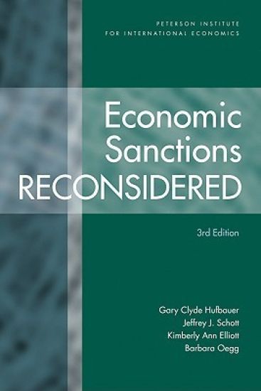Economic Sanctions Reconsidered