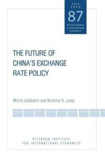 The Future of China's Exchange Rate Policy – Morris Goldstein, kirjan kansikuva